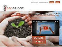 Tablet Screenshot of baobridge.com